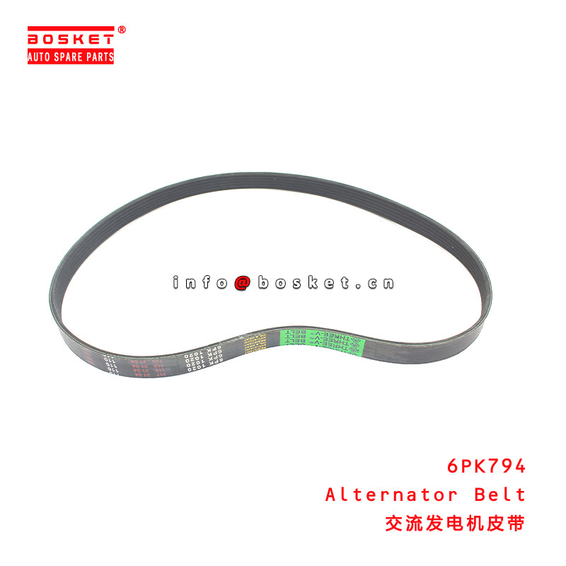 6PK794 Alternator Belt For ISUZU HOWO 371
