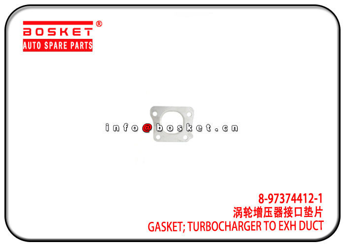 4HK1 Isuzu NPR Parts Turbocharger To Exhaust Duct Gasket 8-97374412-1 8973744121