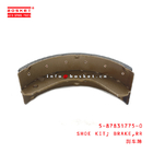 5-87831775-0 Rear Brake Shoe Kit 5878317750 Suitable for ISUZU ELF 4HK1