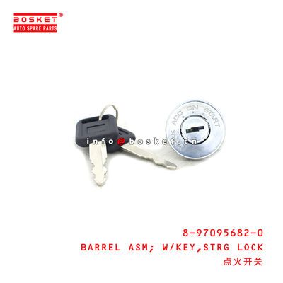 8-97095682-0 Steering Lock Barrel Assembly With Key 8970956820 For ISUZU NHR54 4JA1