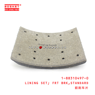 1-88310497-0 Standard Front Brake Lining Set 1883104970 For ISUZU CXZ51 VC46 6WF1