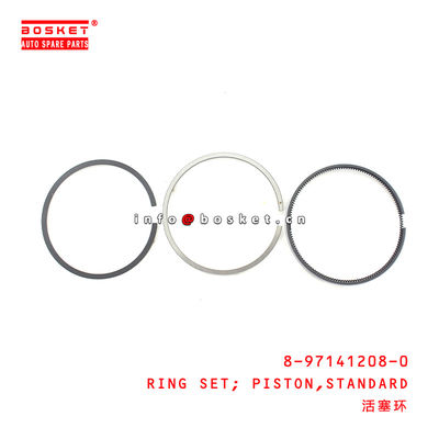 8-97141208-0 Standard Piston Ring Set 8971412080 For ISUZU XD 4LE1