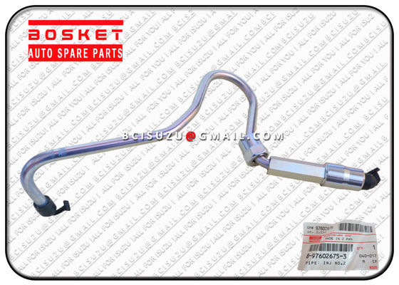 8976026753 8-97602675-3 Isuzu Engine Parts No  1 Injector Pipe For Isuzu XY 6HK1 Engine