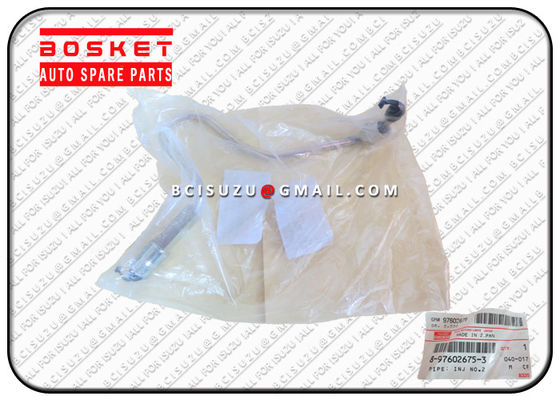8976026753 8-97602675-3 Isuzu Engine Parts No  1 Injector Pipe For Isuzu XY 6HK1 Engine