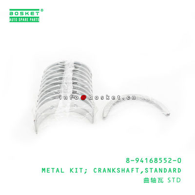 8-94168552-0 Standard Crankshaft Metal Kit  For ISUZU NKR NPR 8941685520