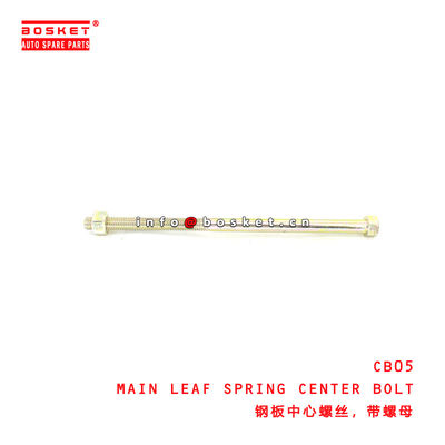 CB05 Main Leaf Spring Center Bolt With Nut For ISUZU