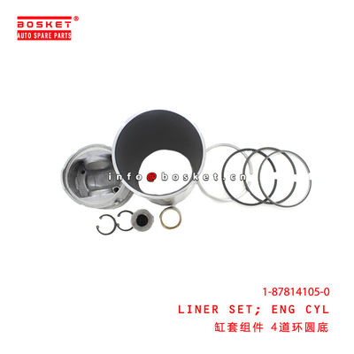 1-87814105-0 Engine Cylinder Liner Set Suitable For ISUZU  4BG1T 6BG1T 1878141050