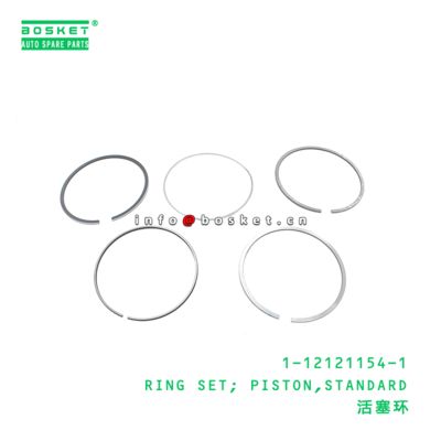 1-12121154-1 RING SET; PISTON,STANDARD suitable for ISUZU CXZ51K 6WF1 6WG1 1121211541