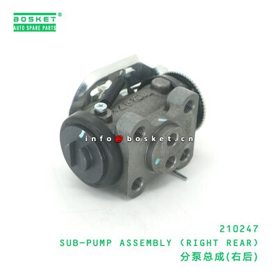 210247 SUB-PUMP ASSEMBLY (RIGHT REAR) suitable for JAC  210247