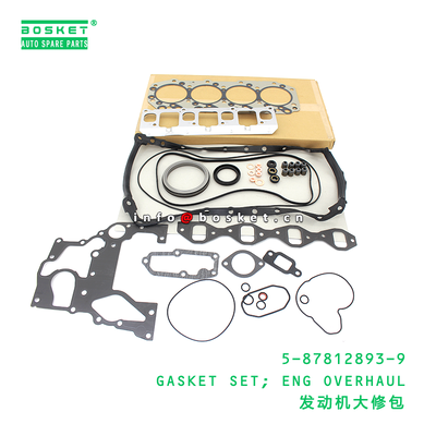 5-87812893-9 GASKET SET; ENG OVERHAUL Suitable for ISUZU NKR 4JB1 5878128939