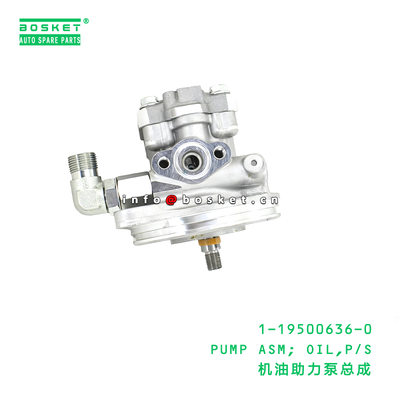 1-19500636-0 PUMP ASM; OIL,P/S suitable for ISUZU   1195006360