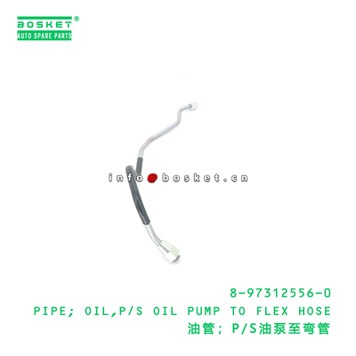 ISUZU 8973125560 Oil Pipe for Oil Pump to Flex Hose with Neutral Box Packaging