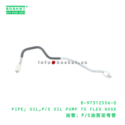 ISUZU 8973125560 Oil Pipe for Oil Pump to Flex Hose with Neutral Box Packaging