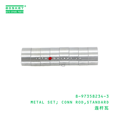 8-97358234-3 METAL SET; CONN ROD,STANDARD suitable for ISUZU 4JJ1 4JB1 4JH1 8973582343