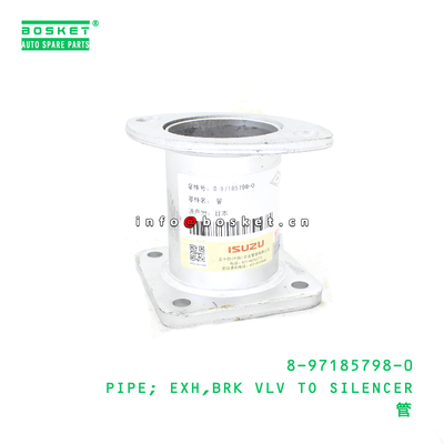8-97185798-0 PIPE; EXH,BRK VLV TO SILENCER suitable for ISUZU   8971857980