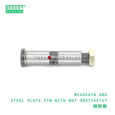 MC404416 ABA STEEL PLATE PIN WITH NUT 30X114X147 suitable for FUSO MC404416 ABA