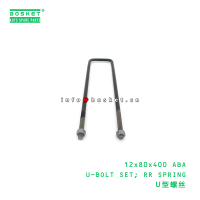 12x80x400 ABA U-BOLT SET; RR SPRING suitable for 12x80x400 ABA