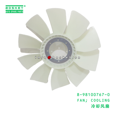8-98100767-0 FAN; COOLING suitable for ISUZU 8981007670