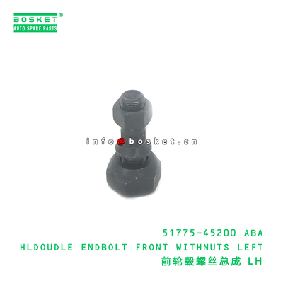 51775-45200 Front Left End Bolt with Nuts Steering Rod End Bolt for HD HD72 Japanese Truck