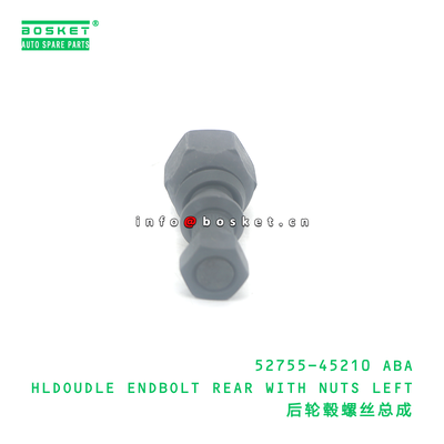 Rear Left Endbolt with Nuts HD72 Compatible Steering Rod End Bolt for Japanese Truck Parts