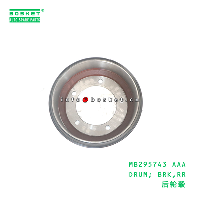 MB295743 AAA Rear Brake Drum Assembly for FUSO FE71 Truck - Durable Rear Brake Drum Replacement Part