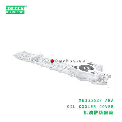 ME033687 ABA Oil Cooler Cover FUSO 6D14 Engine Oil Cooler Housing Cover 1PCS Replacement Part