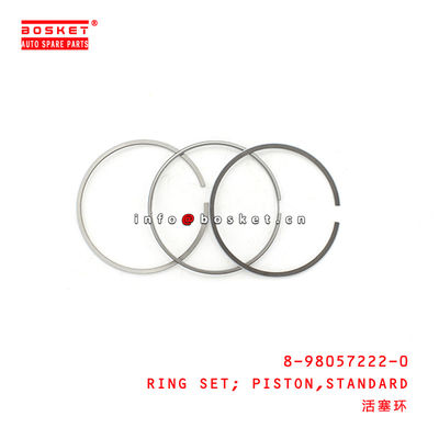8-98057222-0 Standard Piston Ring Set 8980572220 For ISUZU XD 4JJ1