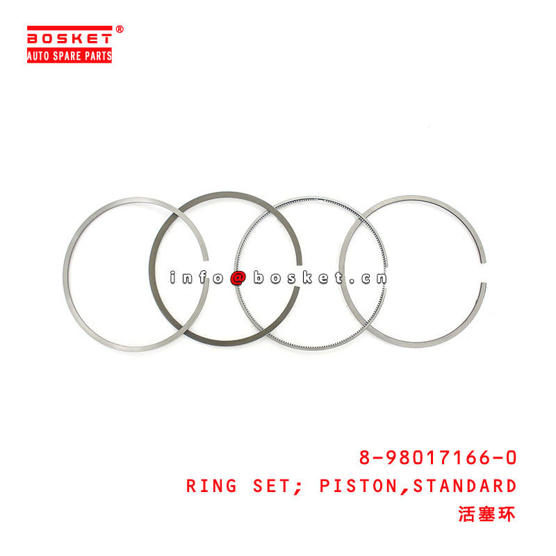8-98017166-0 Standard Piston Ring Set 8980171660 Suitable for ISUZU XE 4HK1 6HK1