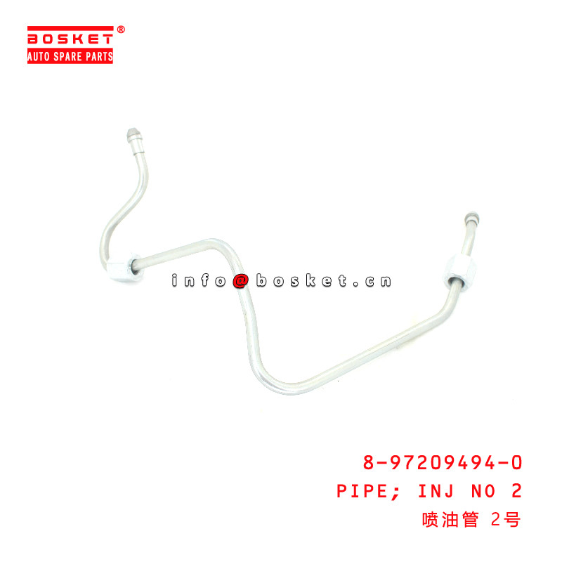 8-97209494-0 Injection No 2 Pipe For ISUZU  4JB1 4JH1 4HG1 8972094940