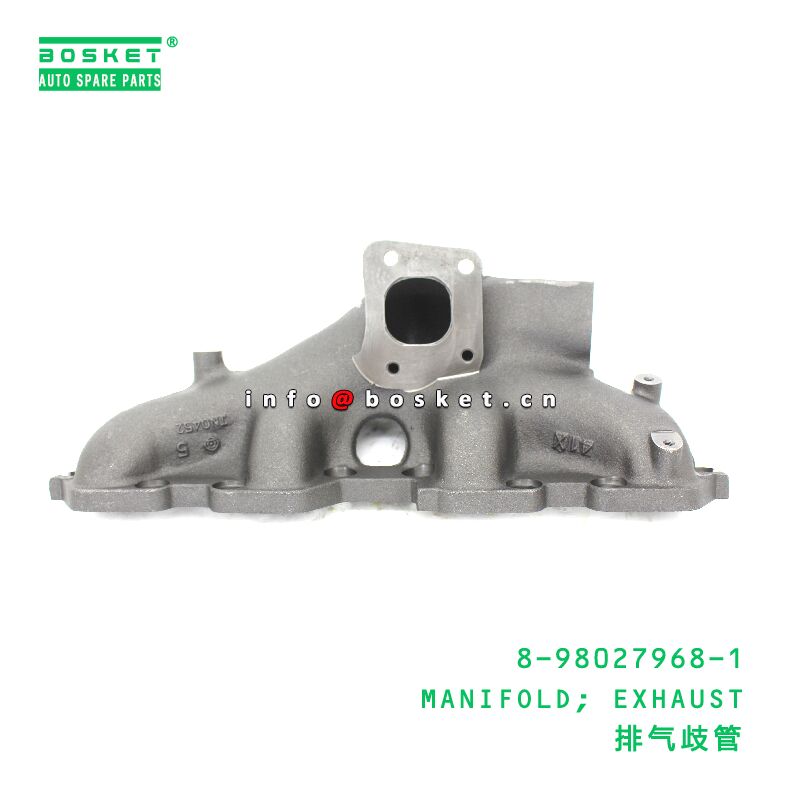 8-98027968-1 MANIFOLD; EXHAUST suitable for ISUZU 8980279681