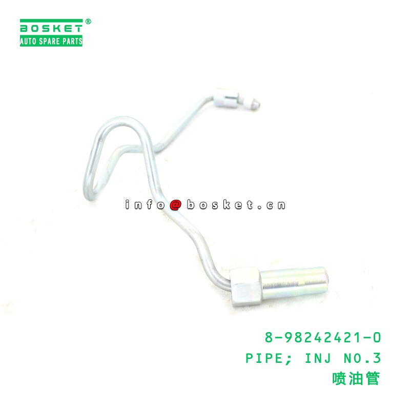 8-98242421-0 PIPE; INJ NO.3 suitable for ISUZU 8982424210