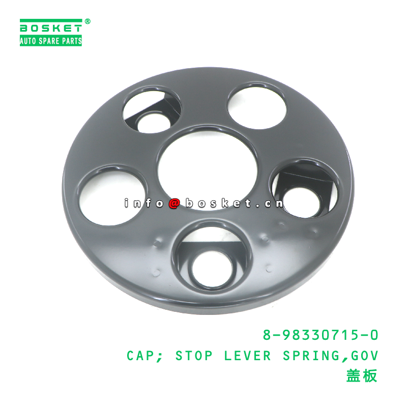 8-98330715-0 CAP; STOP LEVER SPRING,GOV suitable for ISUZU NMR NPR 8983307150