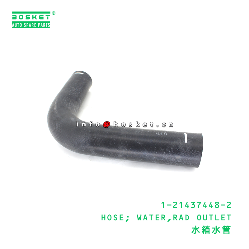 1-21437448-2 HOSE; WATER,RAD OUTLET suitable for ISUZU 1214374482
