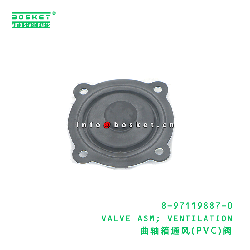 8-97119887-0 Ventilation Valve Assembly for ISUZU NKR77 4JH1 Engine