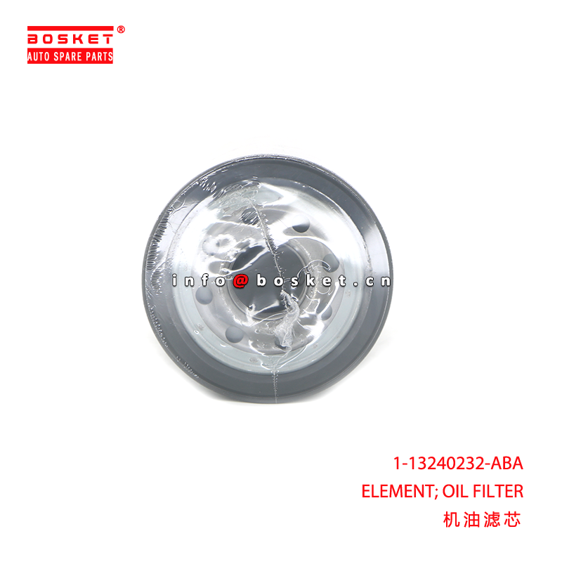 1-13240232-ABA ELEMENT; OIL FILTER suitable for ISUZU FVZ34 4BG1 4JJ1 4HK1 6SD1 6BG1 6HK1 6UZ1 6WG1 1132402320