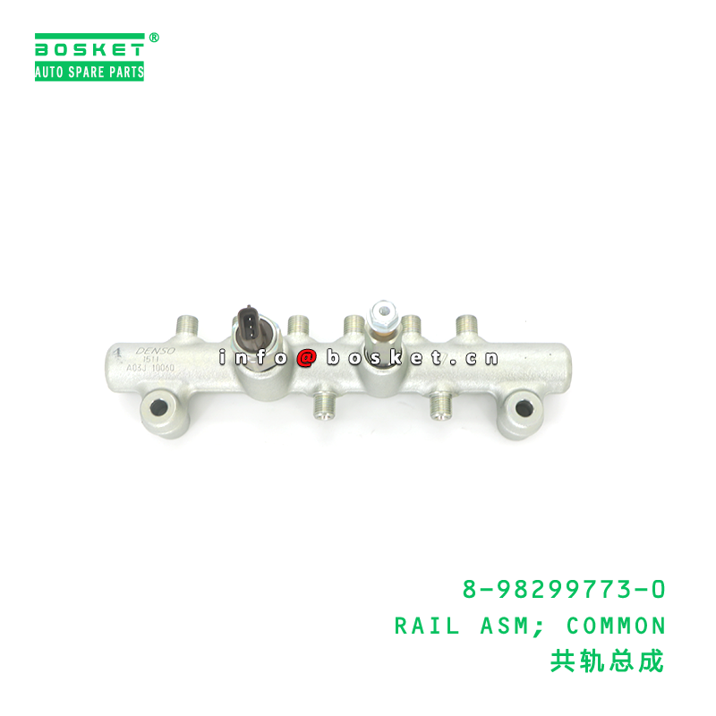 8-98299773-0 Rail Assembly Common Rail Suitable for ISUZU 8982997730 Made of High-Quality Special Steel with 3 Months Warranty