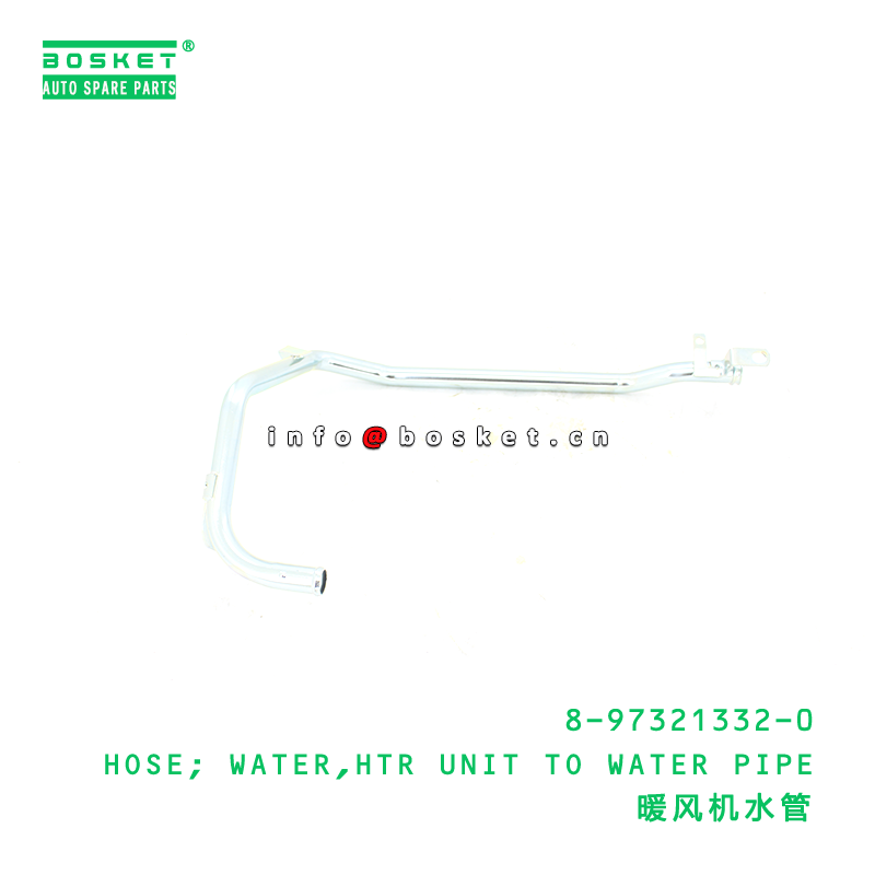 8-97321332-0 HOSE; WATER,HTR UNIT TO WATER PIPE suitable for ISUZU   8973213320