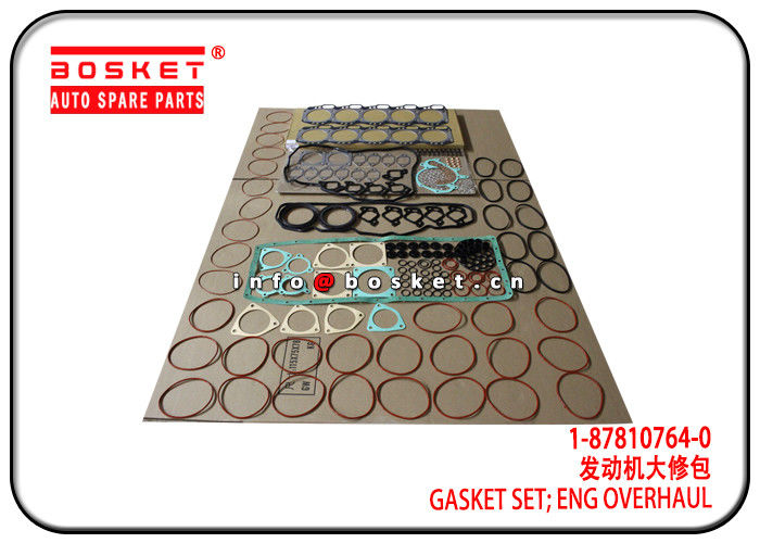 1-87810764-0 1878107640 Engine Overhaul Gasket Set For ISUZU 10PD1 CXZ
