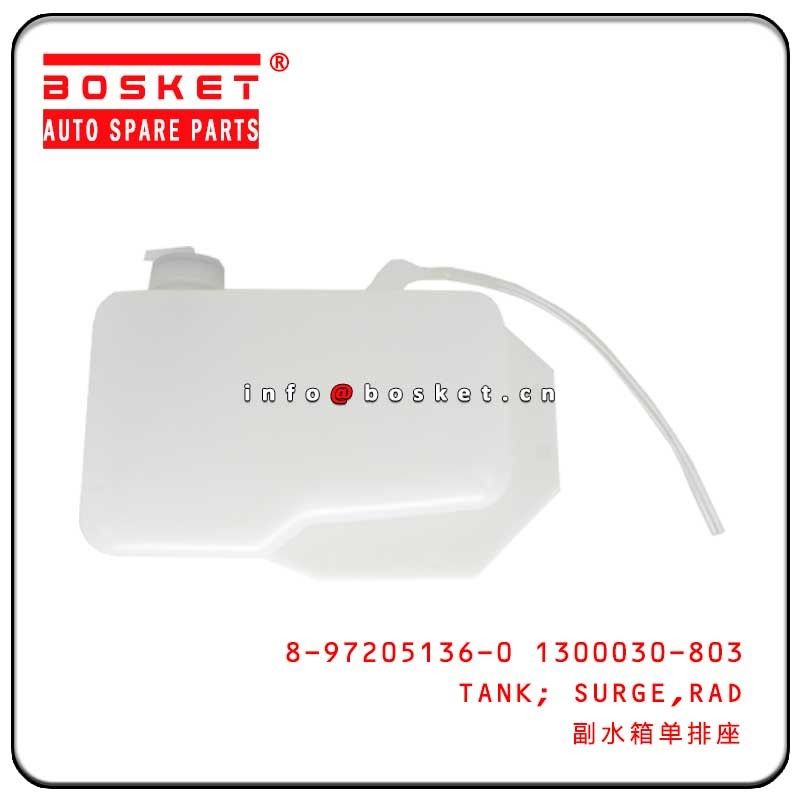 8972051360 1300030803 100P 600P Radiator Surge Tank Isuzu Engine Parts